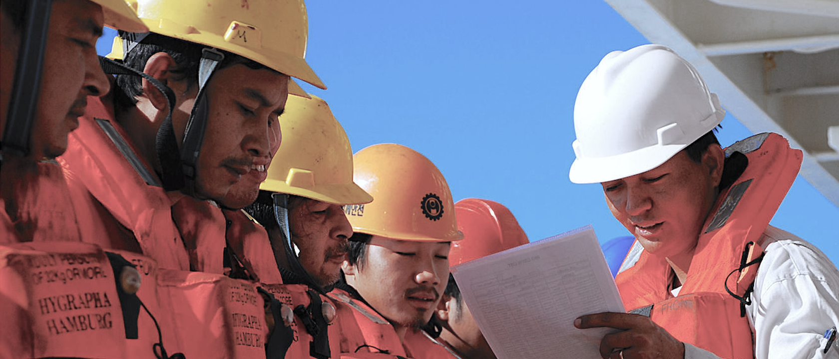 Crewing services illustration